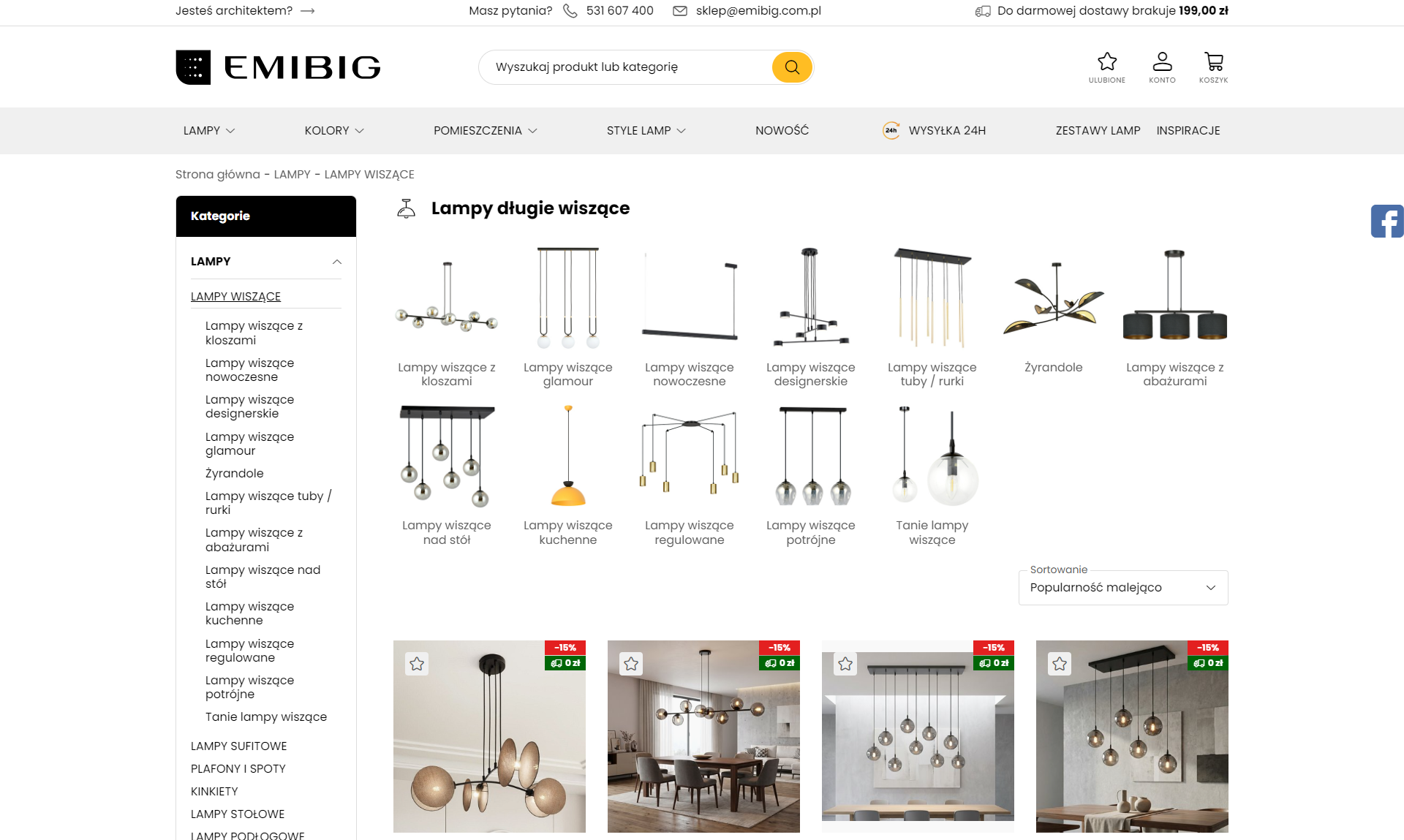 Dlaczego lampy długie wiszące są tak popularne w nowoczesnych apartamentach i loftach?
