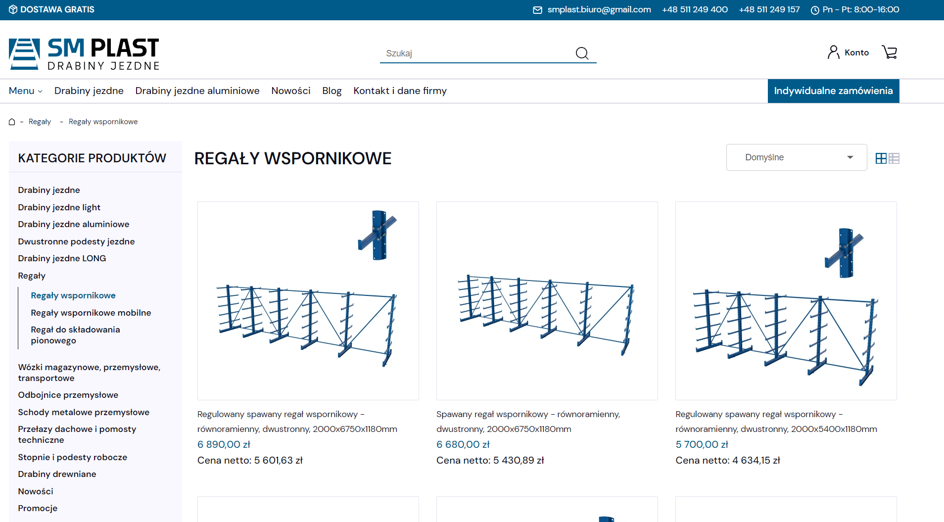 Regały wspornikowe w różnych branżach - od budownictwa po przemysł drzewny