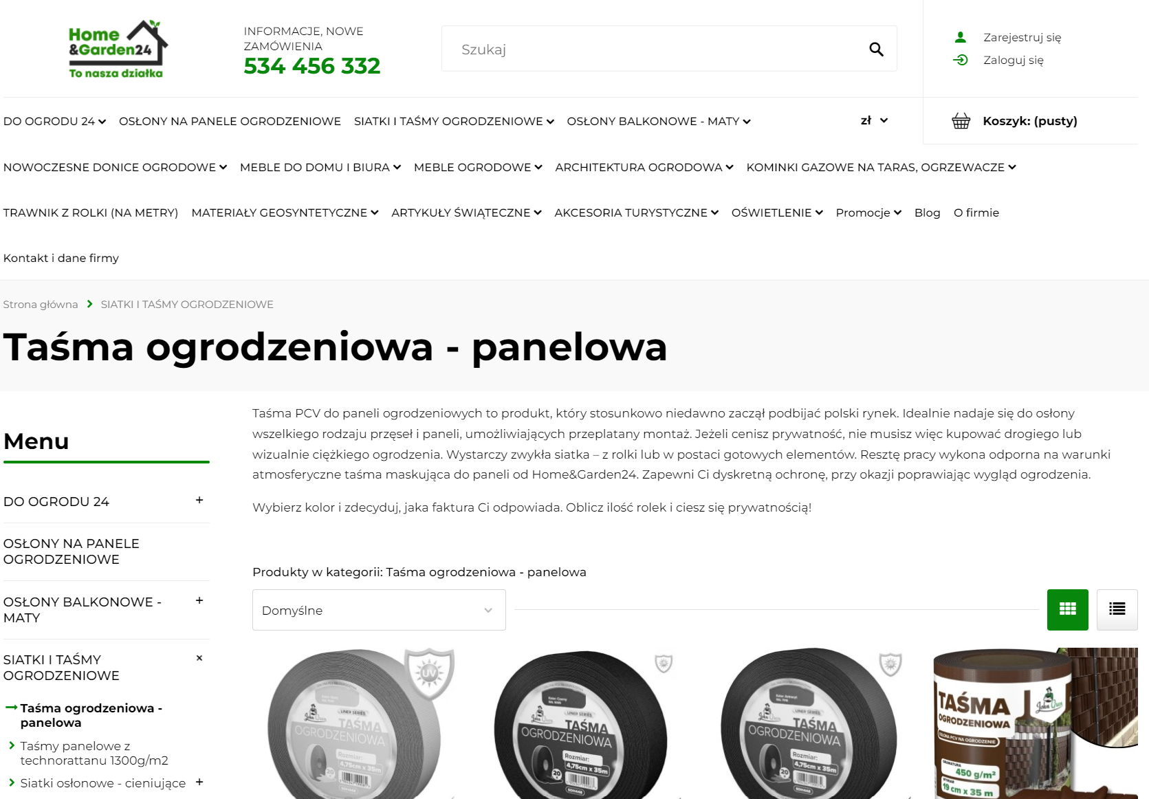 Taśma ogrodzeniowa - jak dzięki niej poprawić prywatność i wygląd ogrodzenia?