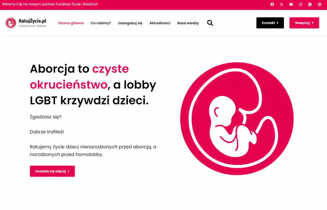 RatujŻycie.pl - zrzut ekranu