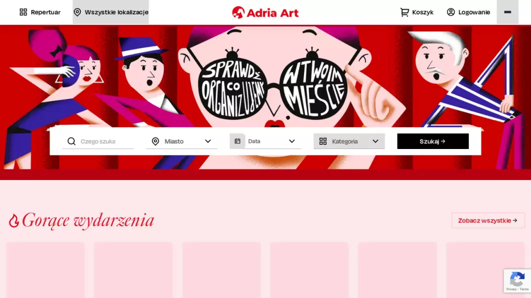 Adria Art - bilety online na wydarzenia - zrzut ekranu